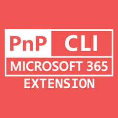 CLI for Microsoft 365 extension